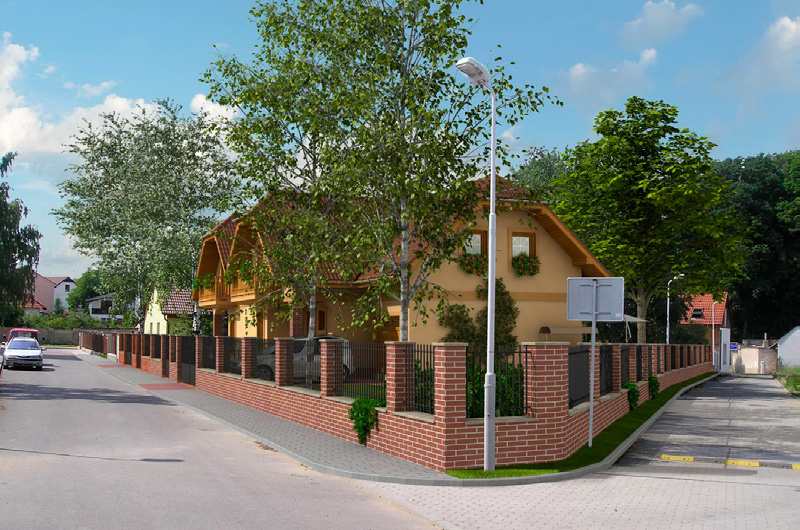 Pozemek – vizualizace možného využití