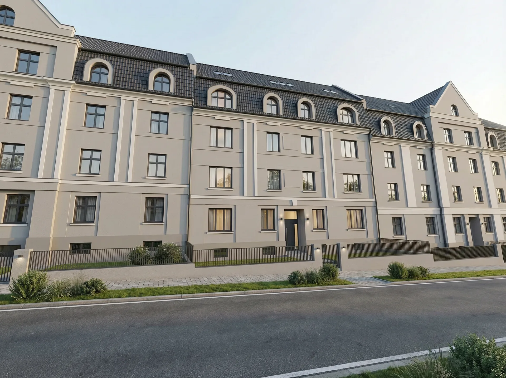 U Jeslí — vizualizace fasády