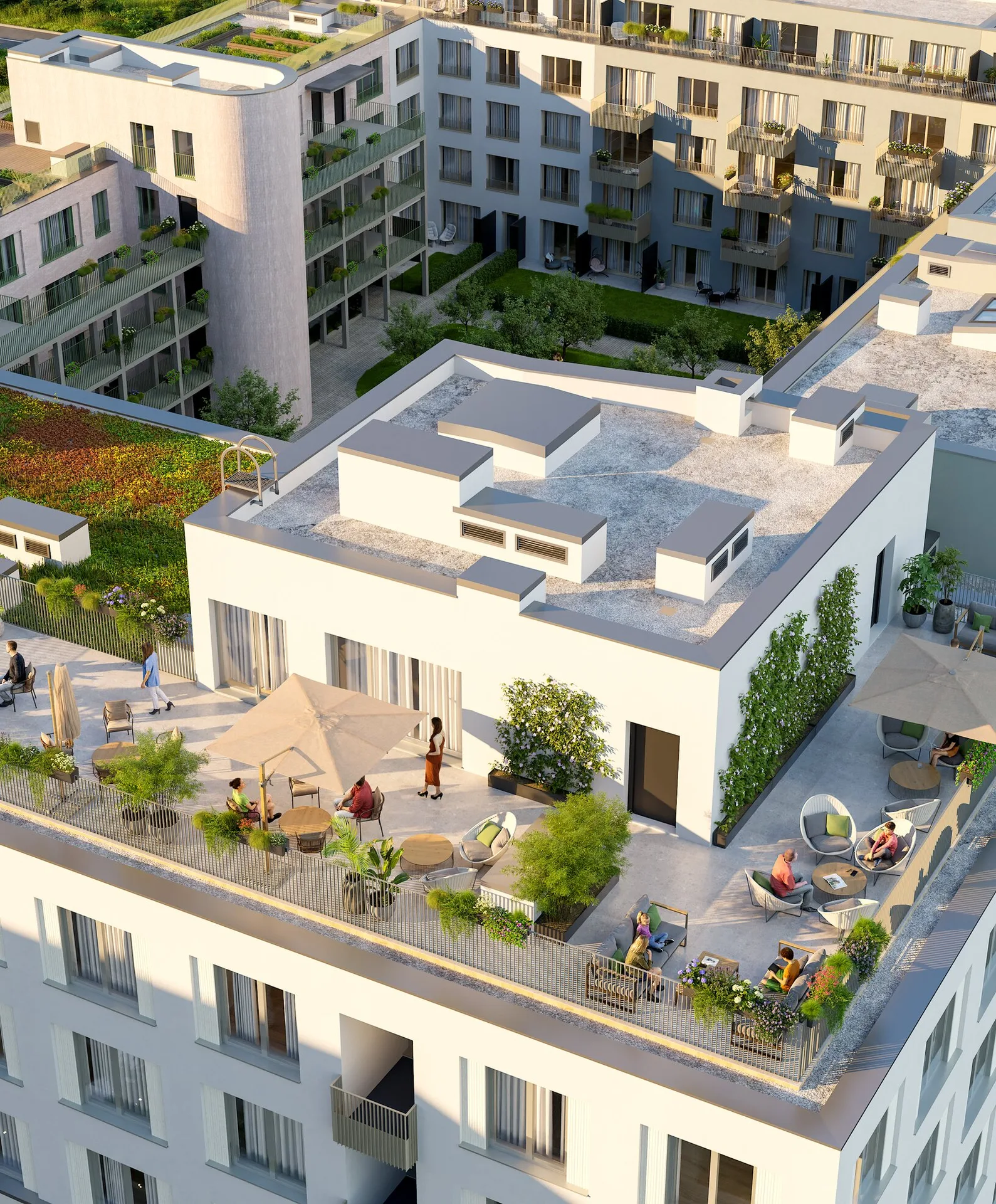 BRIXX Brno — komunitní terasa