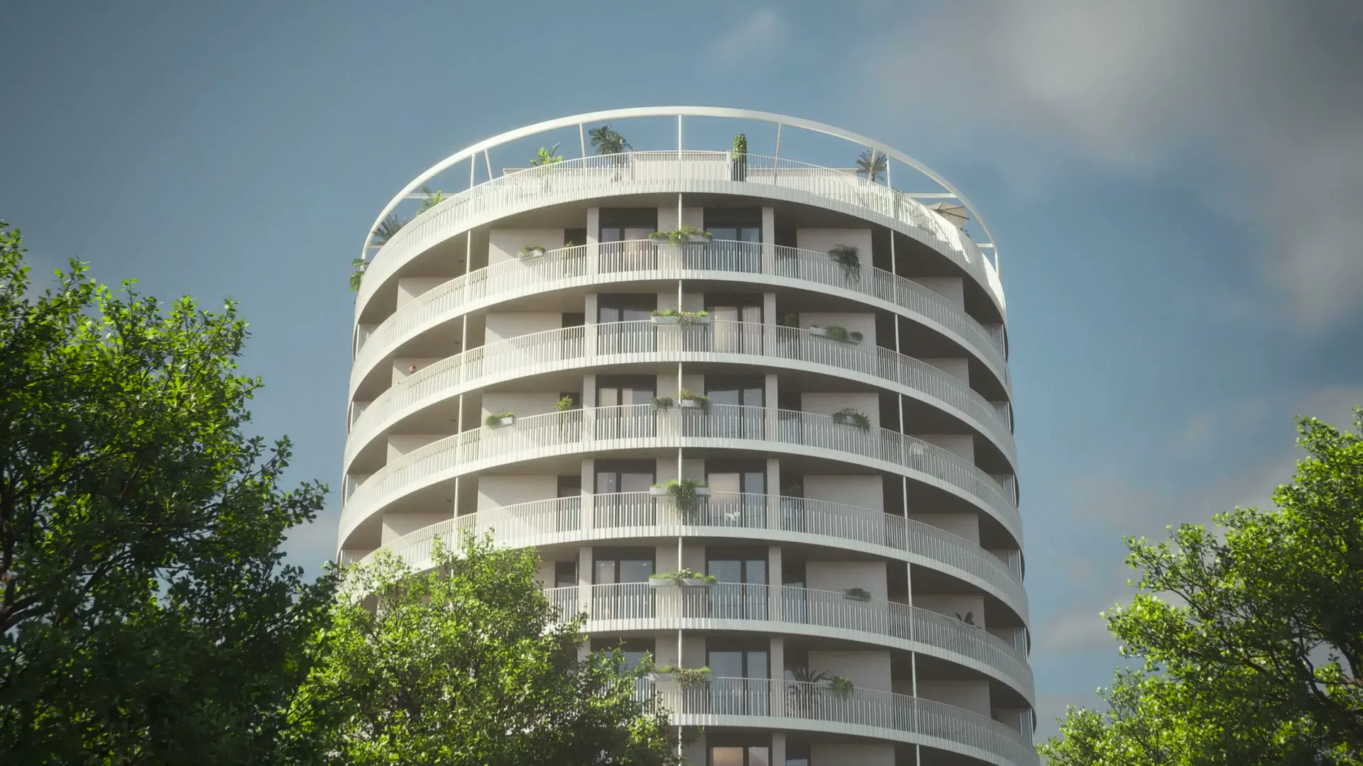 Zanzara Residence — eliptický dům