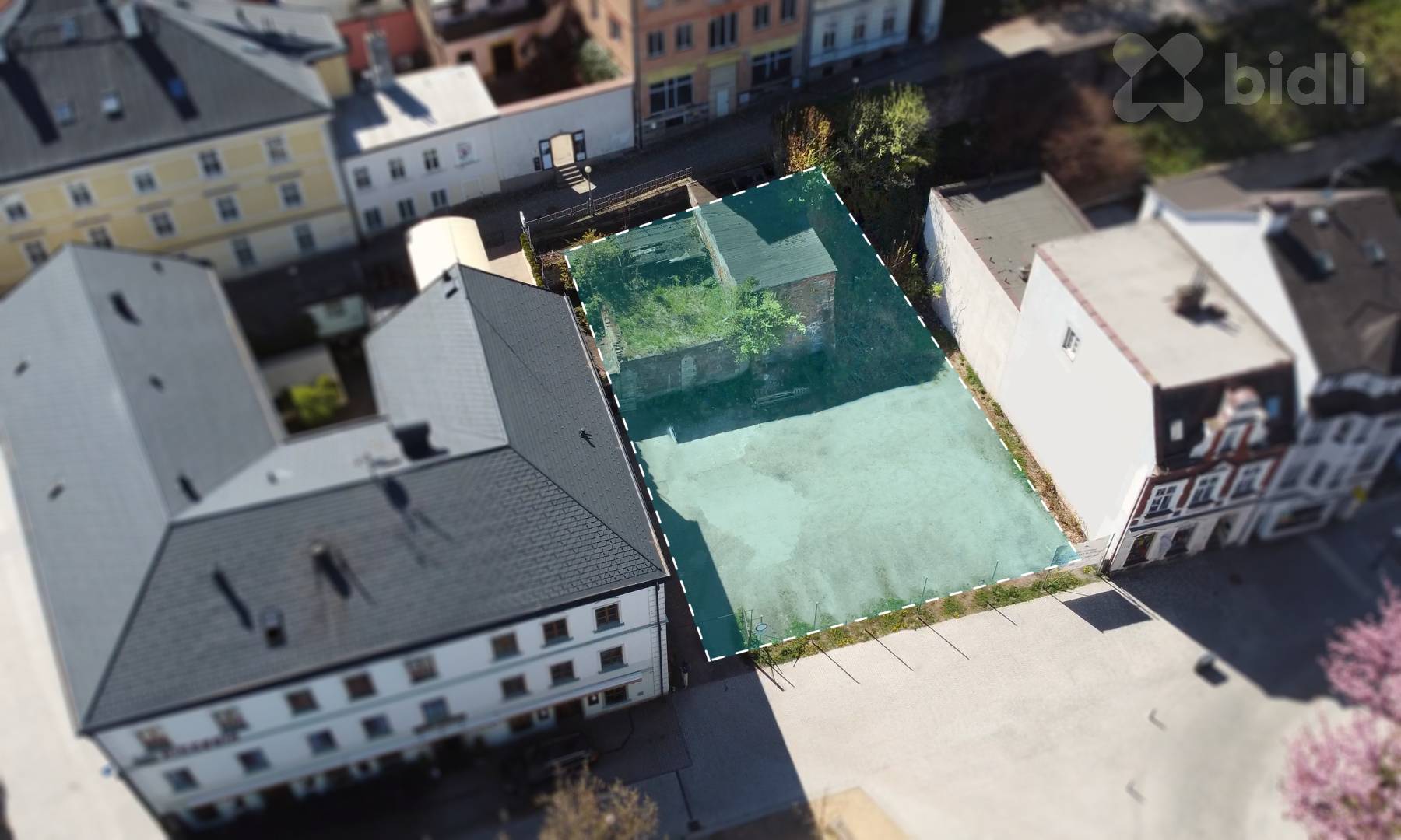 Developerská příležitost na pozemcích o výměře 774 m² v centru Trutnova